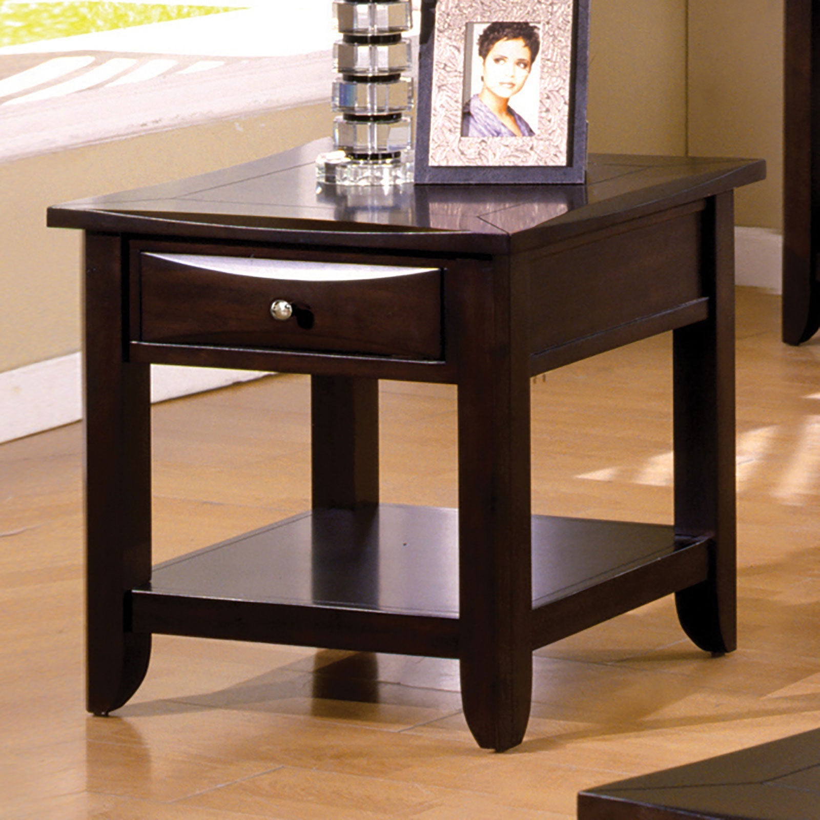 Baldwin Espresso End Table FOA East