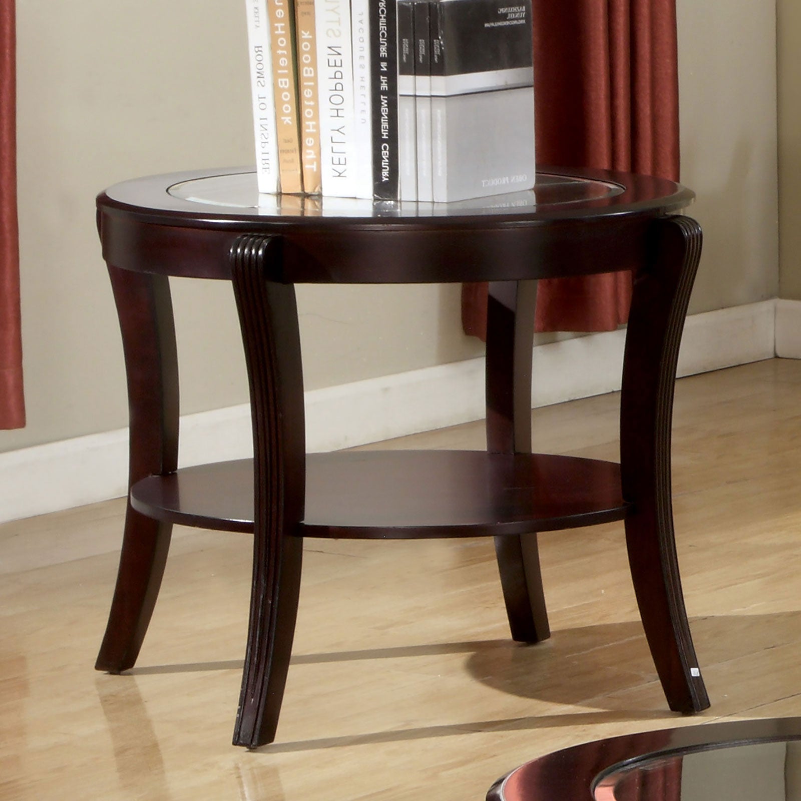 FINLEY Espresso End Table FOA East