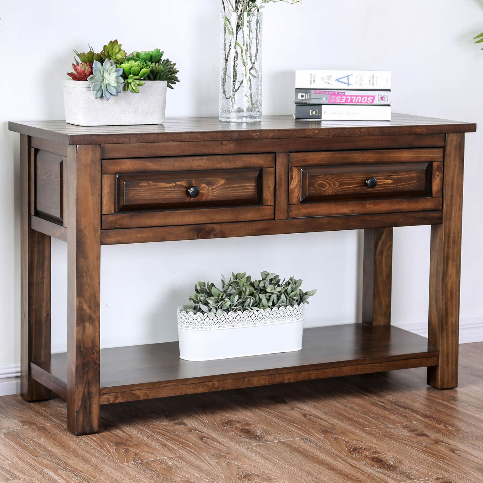 Annabel Walnut Sofa Table FOA East