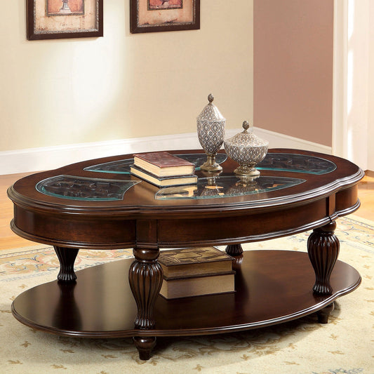 Centinel Dark Cherry Coffee Table FOA East