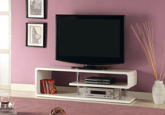 Ninove II White 55" TV Console FOA East