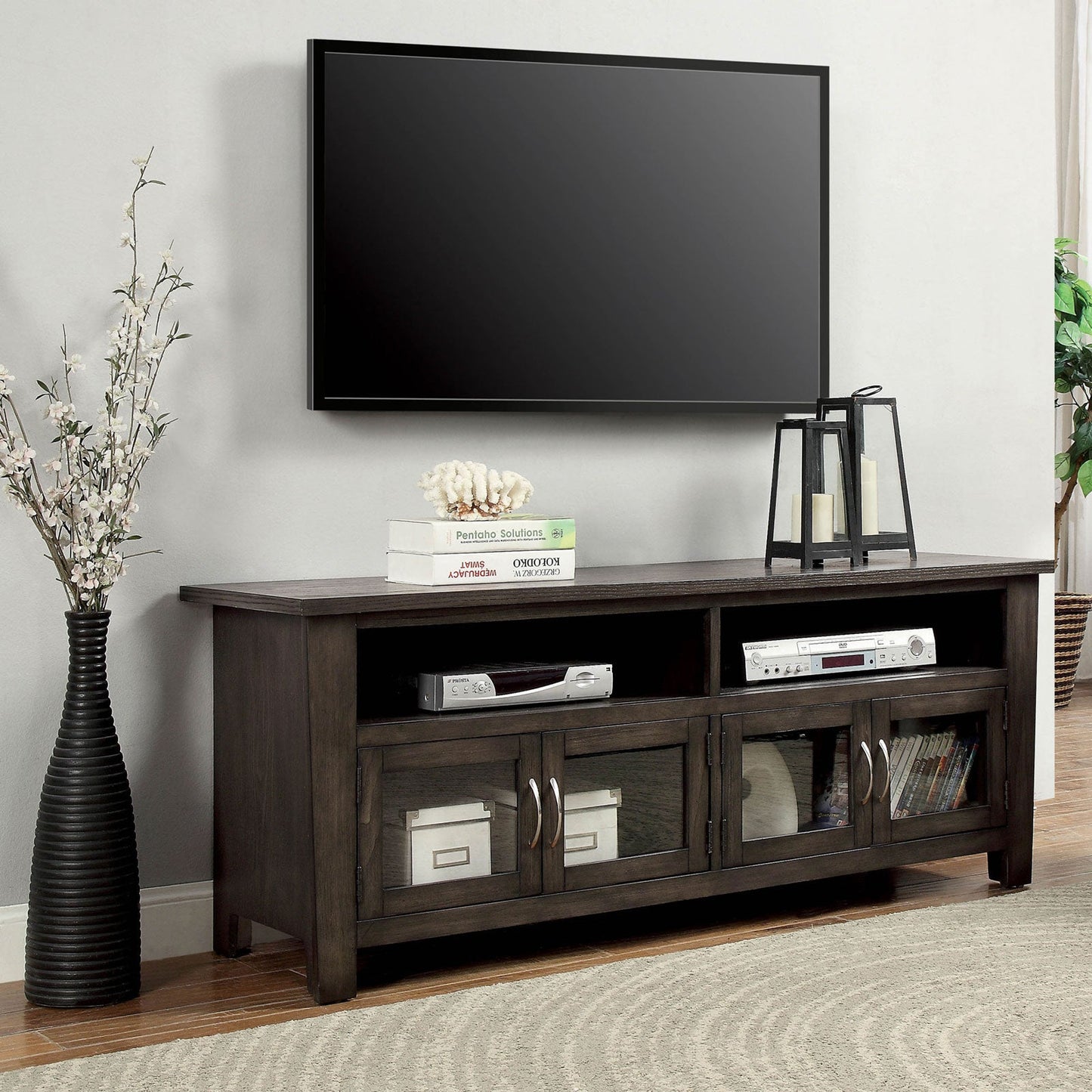 Alma Gray 60" TV Stand FOA East