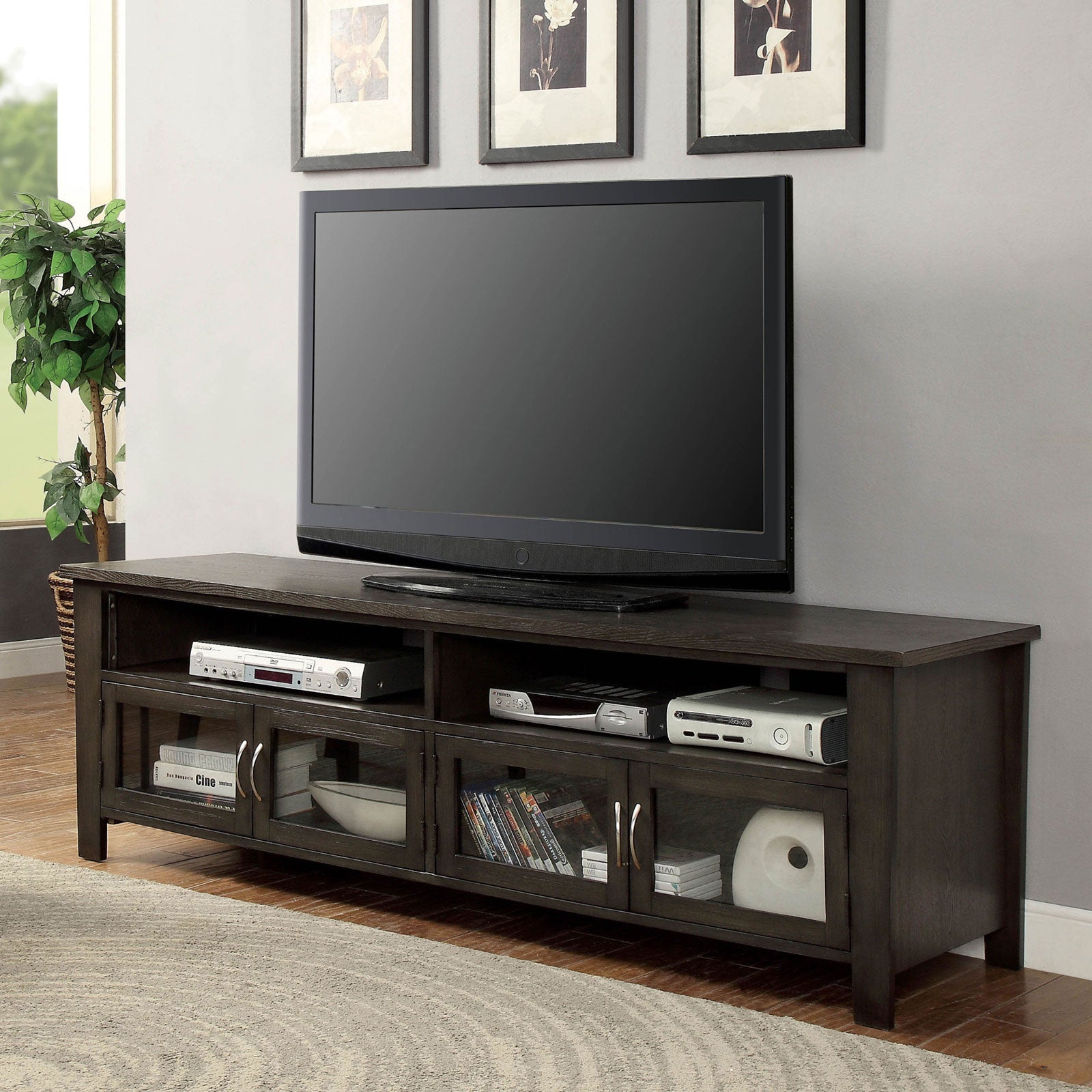 Alma Gray 72" TV Stand FOA East