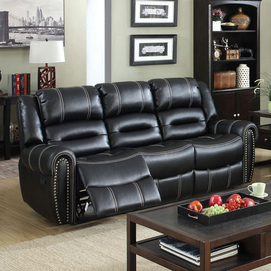 FREDERICK Black Sofa FOA East