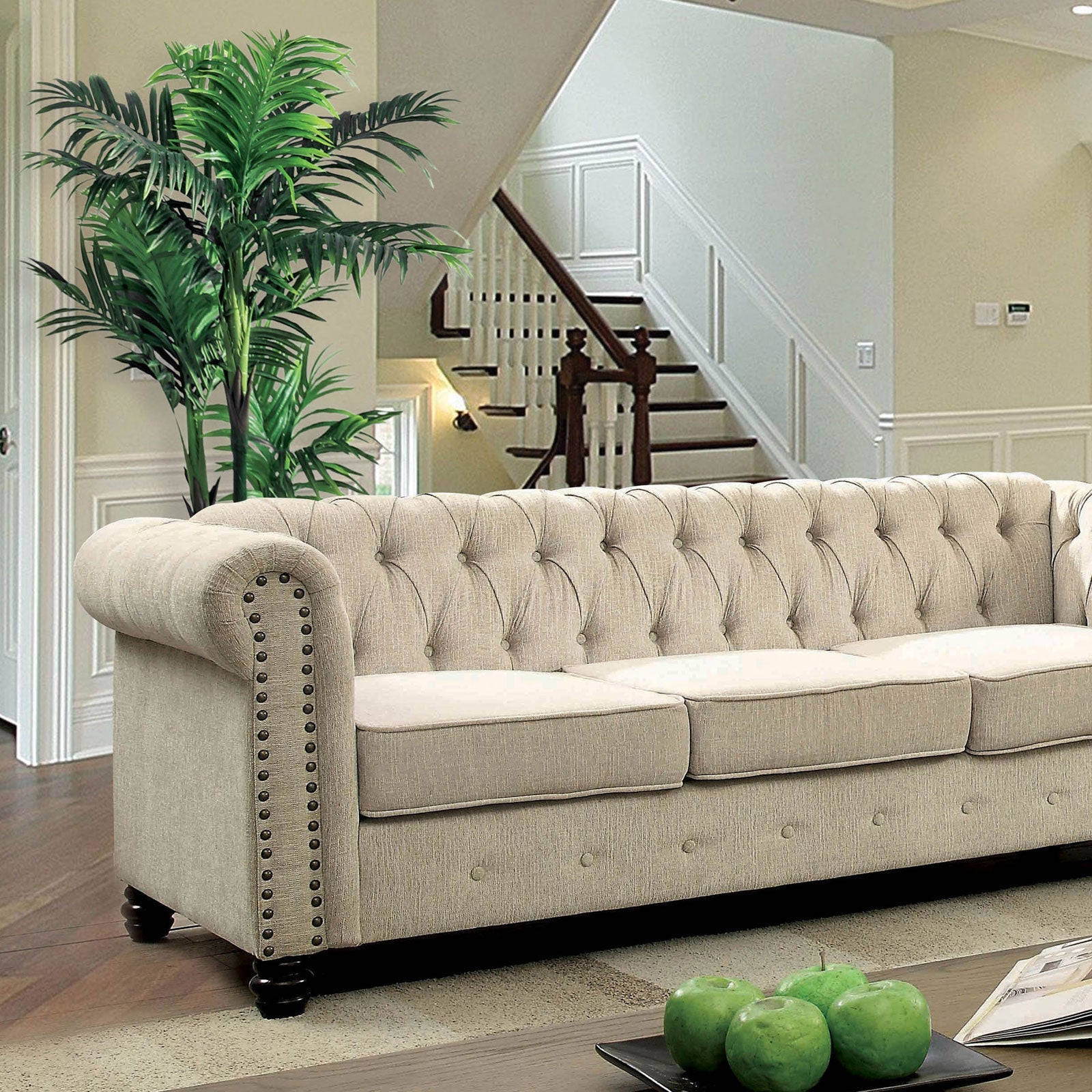 Winifred Ivory Sofa FOA East