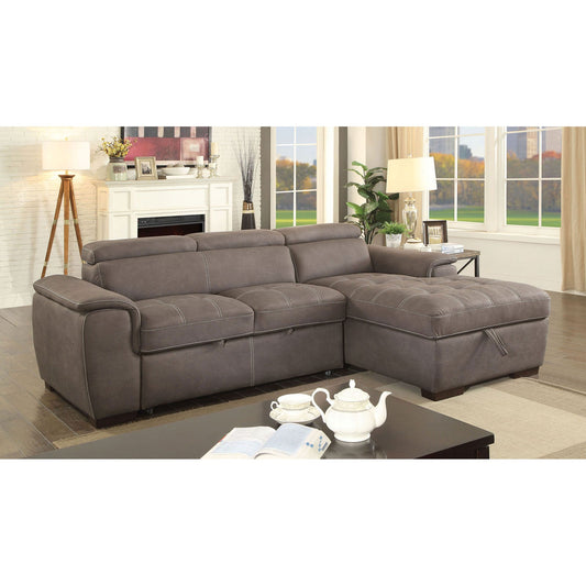 Patty Ash Brown Sectional, Ash Brown FOA East