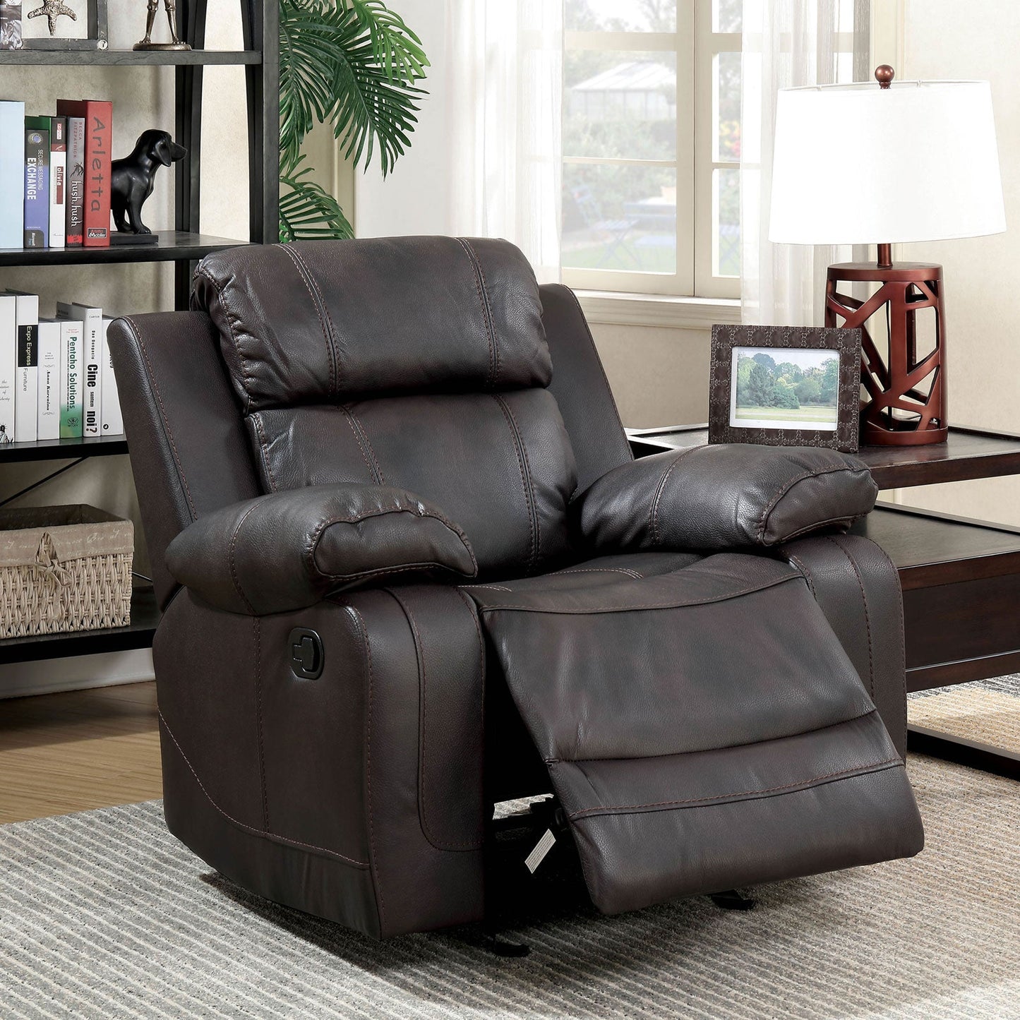 Pondera Brown Recliner FOA East