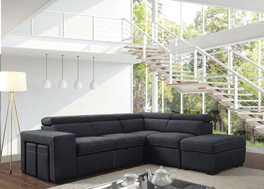 Athene Graphite Sectional FOA East