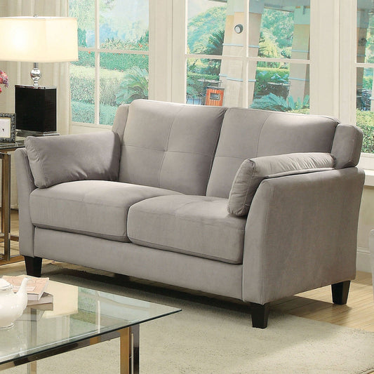 YSABEL Warm Gray Love Seat, Warm Gray (K/D) FOA East