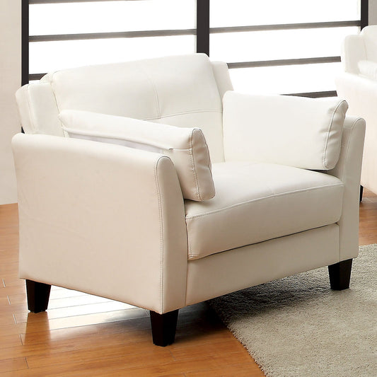 Pierre White Chair, White (K/D) FOA East