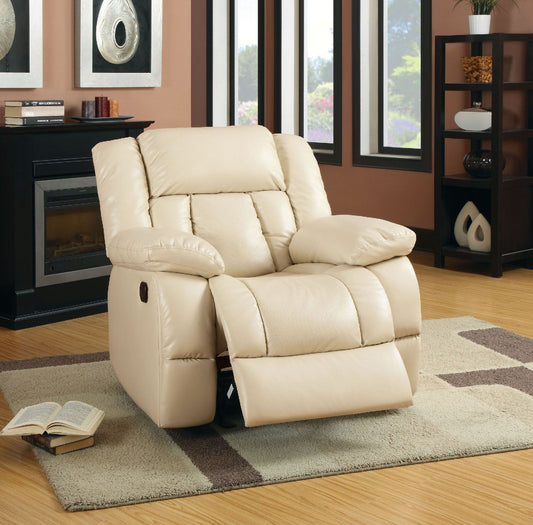 Barbado Ivory Glider Recliner FOA East