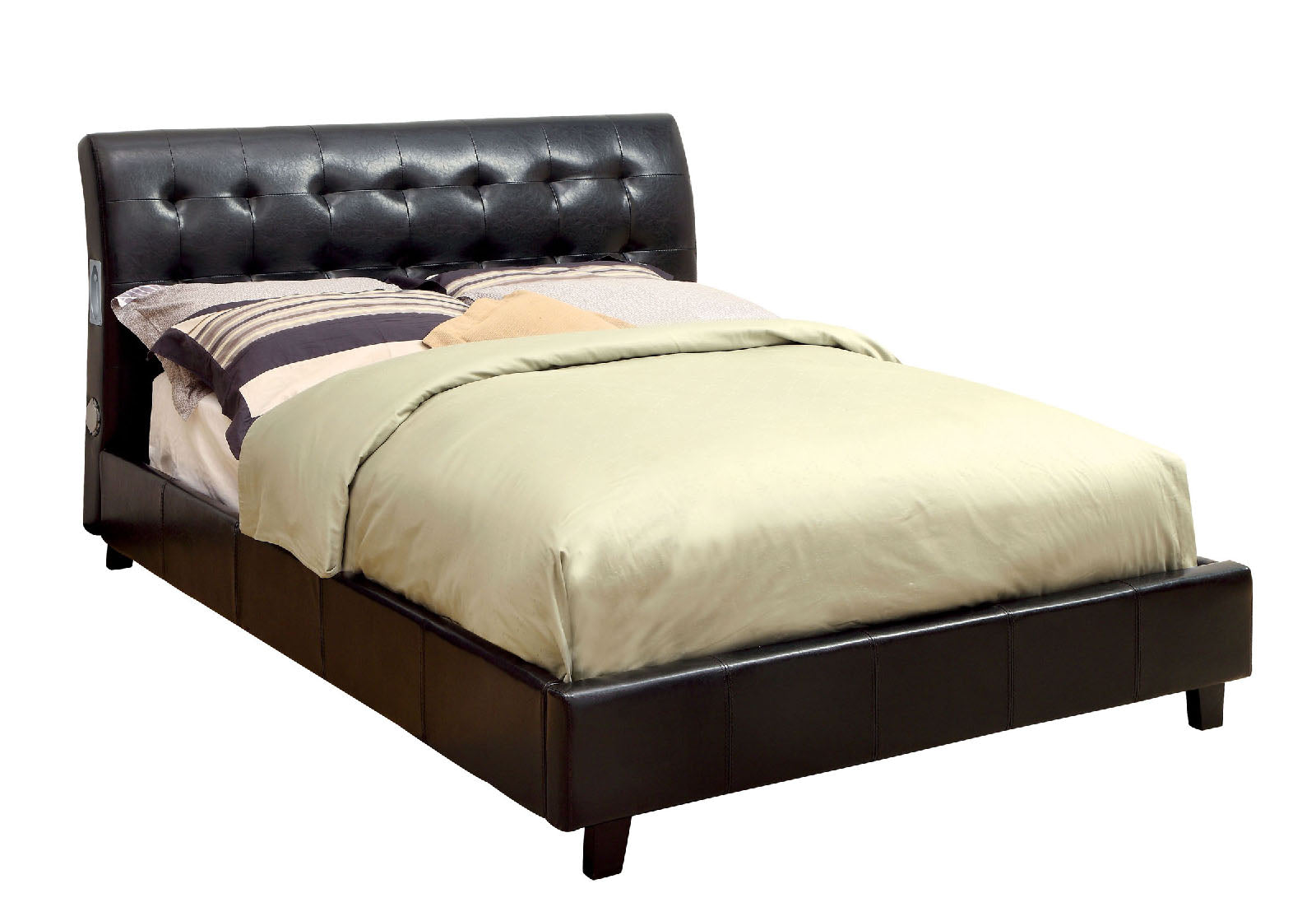 Hendrik Espresso Queen Bed FOA East