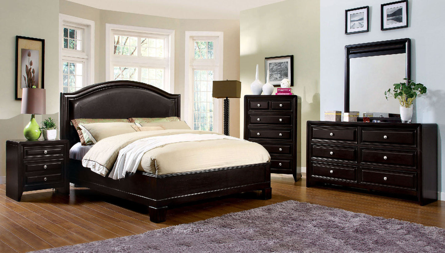 Winsor Espresso 5 Pc. Queen Bedroom Set w/ 2NS FOA East