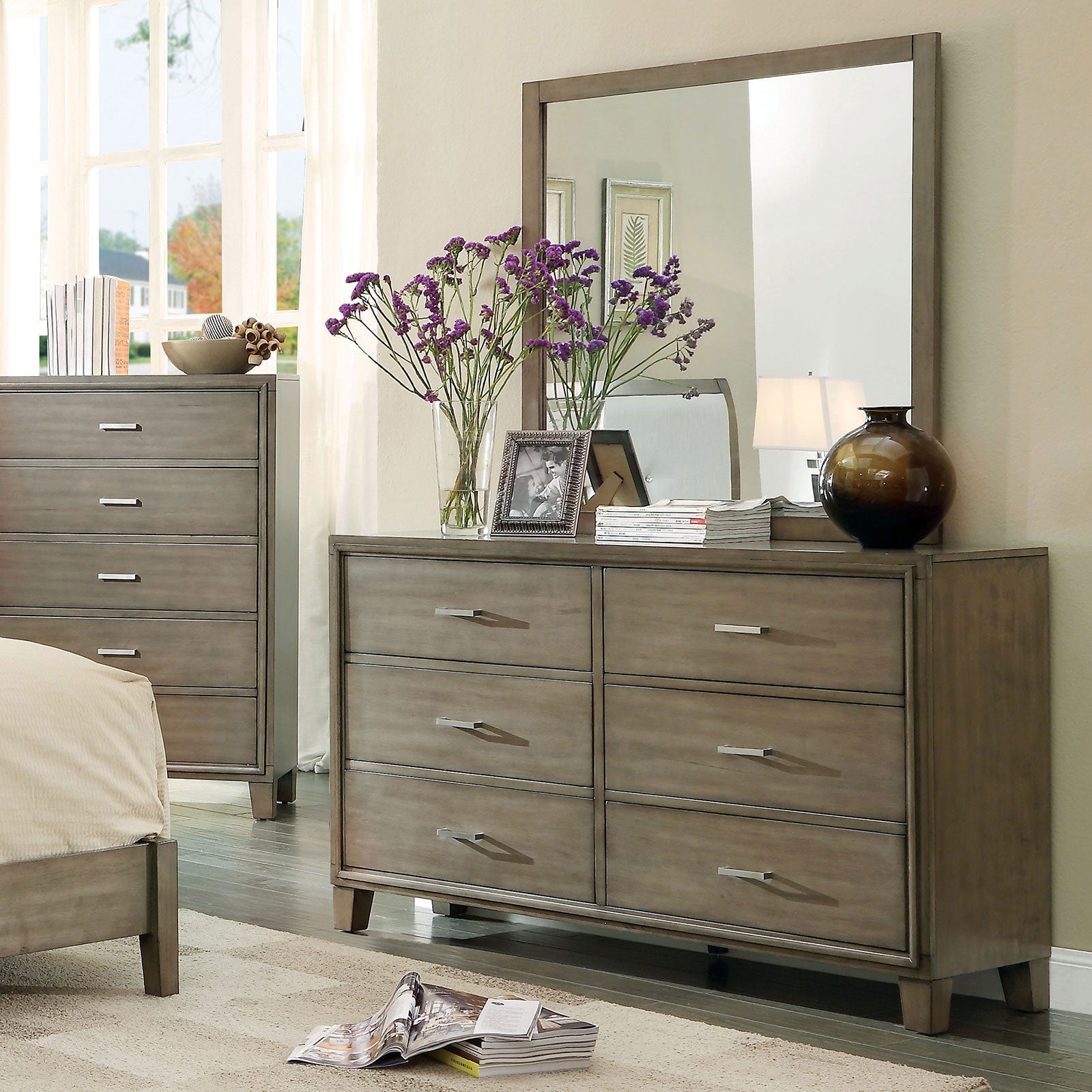 ENRICO I Gray Dresser FOA East