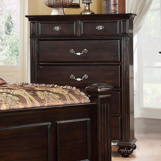 Syracuse Dark Walnut Chest FOA East