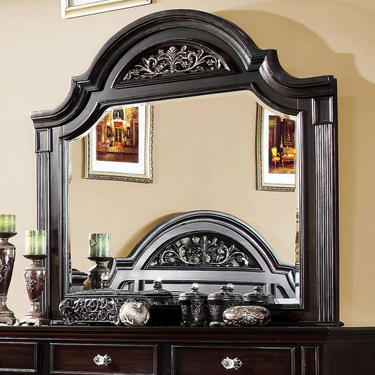 Syracuse Dark Walnut Mirror FOA East