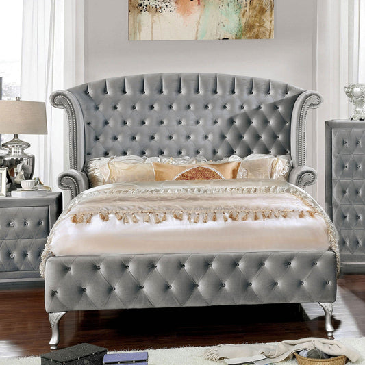 Alzir Gray Cal.King Bed FOA East