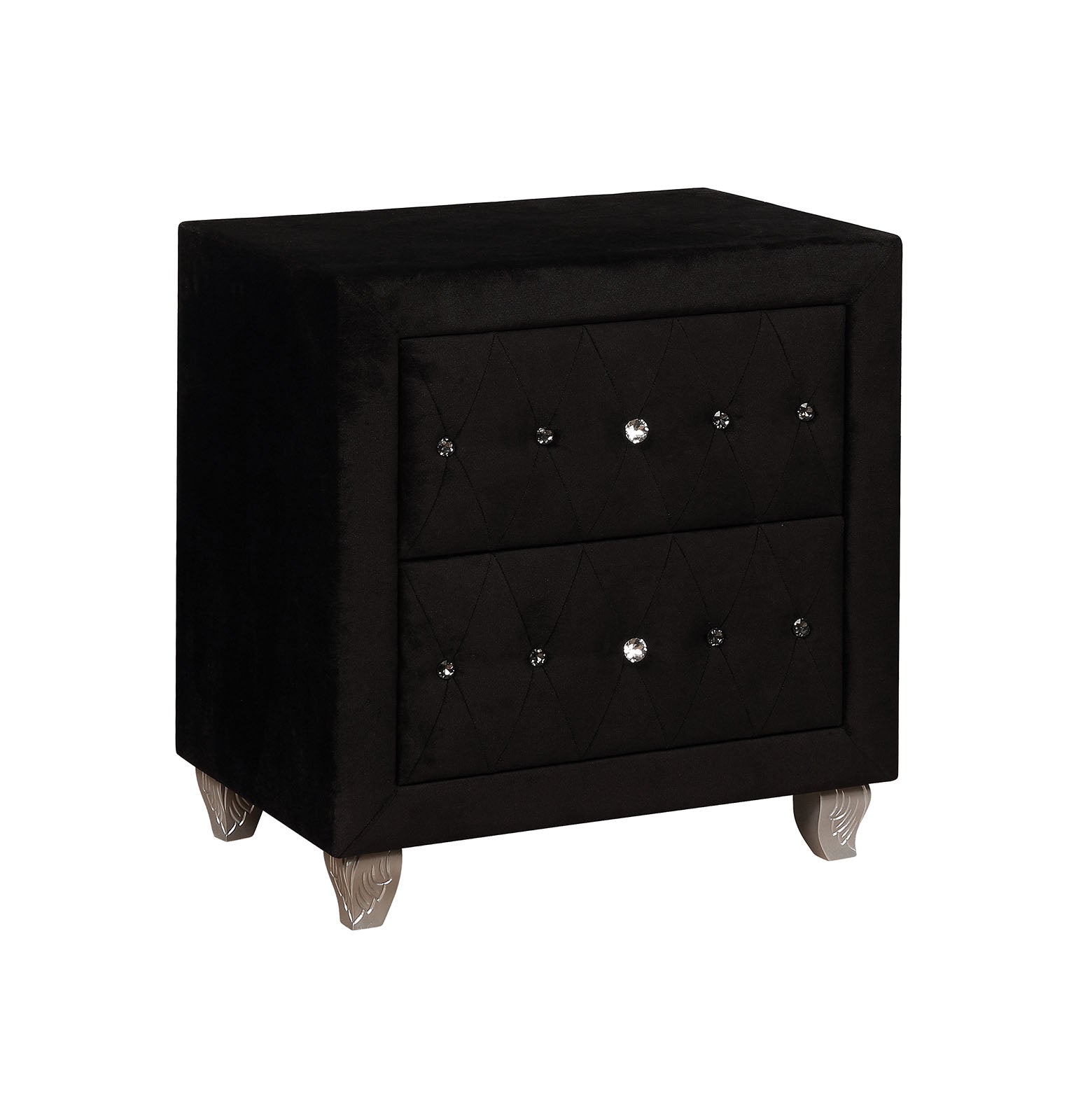 Alzire Black Night Stand FOA East