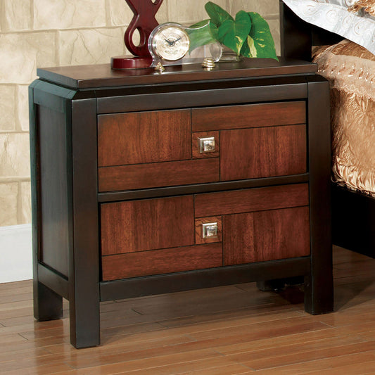 Patra Acacia/Walnut Night Stand FOA East