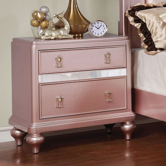 Ariston Rose Gold Night Stand FOA East