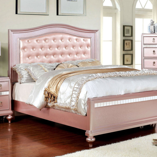 Ariston Rose Gold Twin Bed