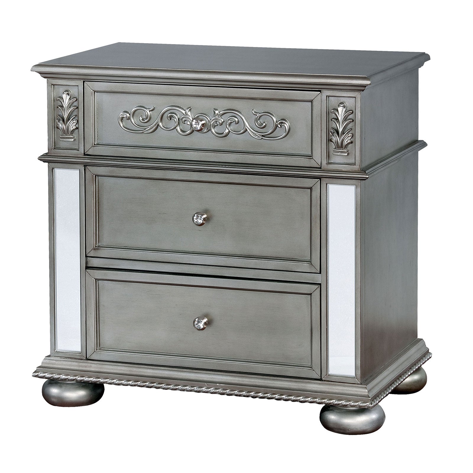 Azha Silver Night Stand FOA East