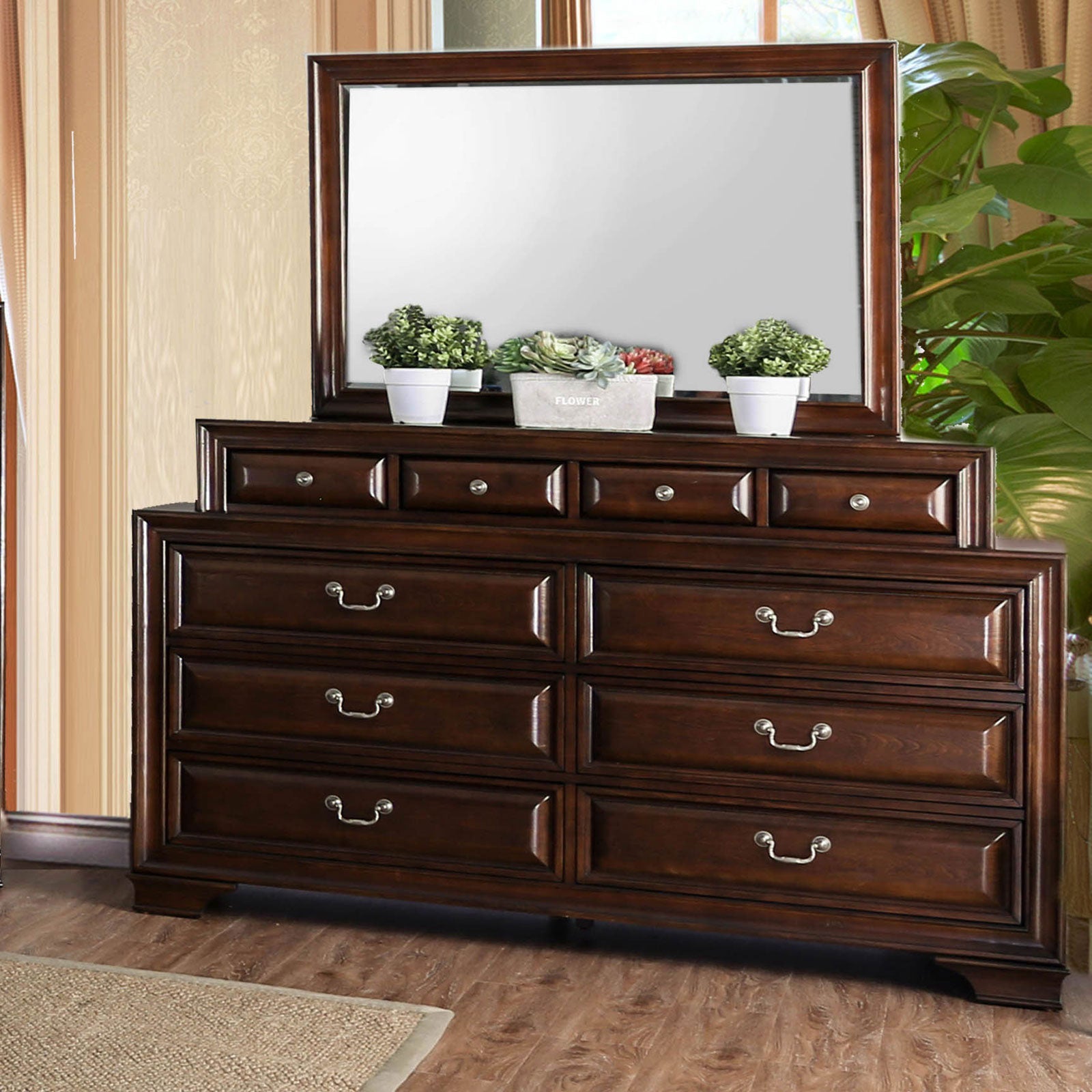 Brandt Brown Cherry Dresser FOA East