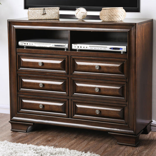 Brandt Brown Cherry Media Chest FOA East