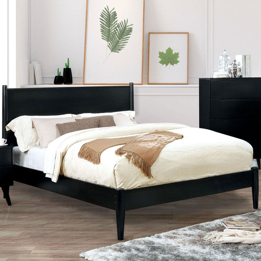 LENNART II Black Queen Bed FOA East