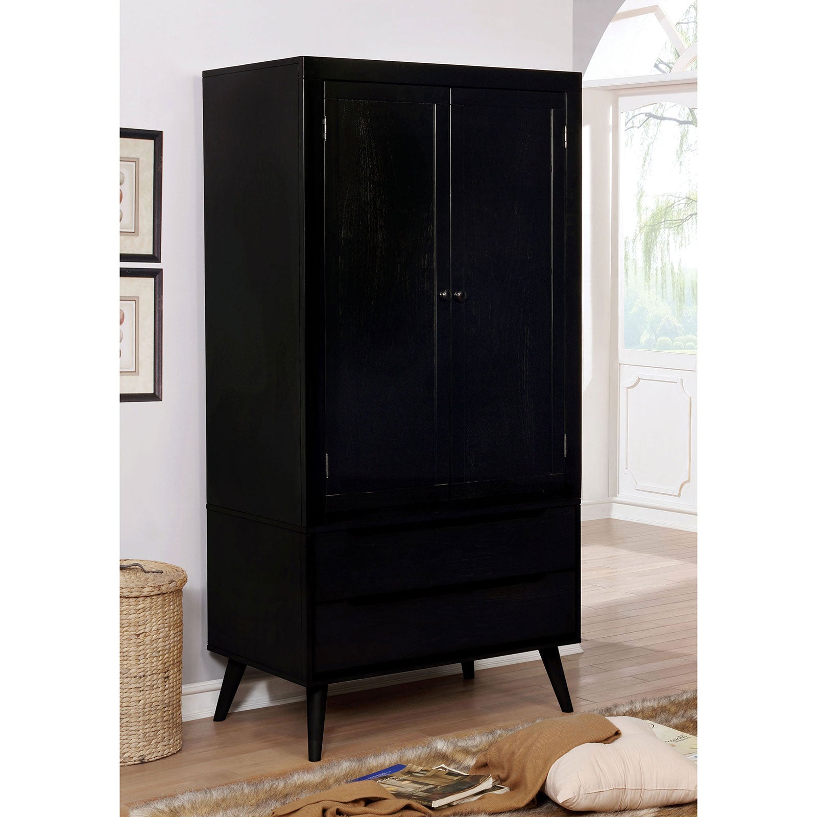 LENNART Black Armoire FOA East