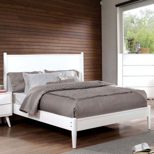 LENNART II White E.King Bed FOA East