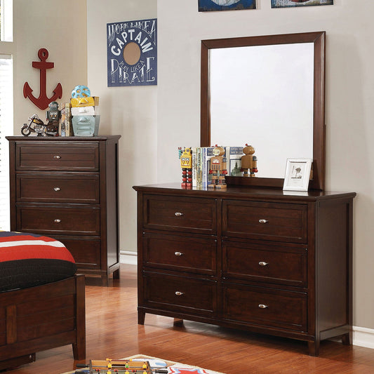 Brogan Brown Cherry Dresser FOA East