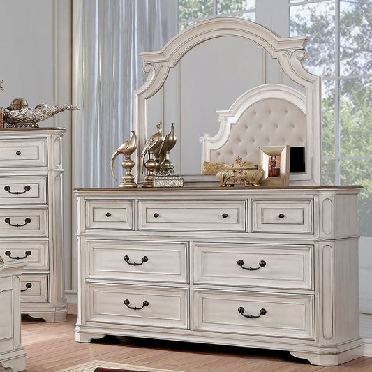 Pembroke Antique Whitewash Dresser FOA East