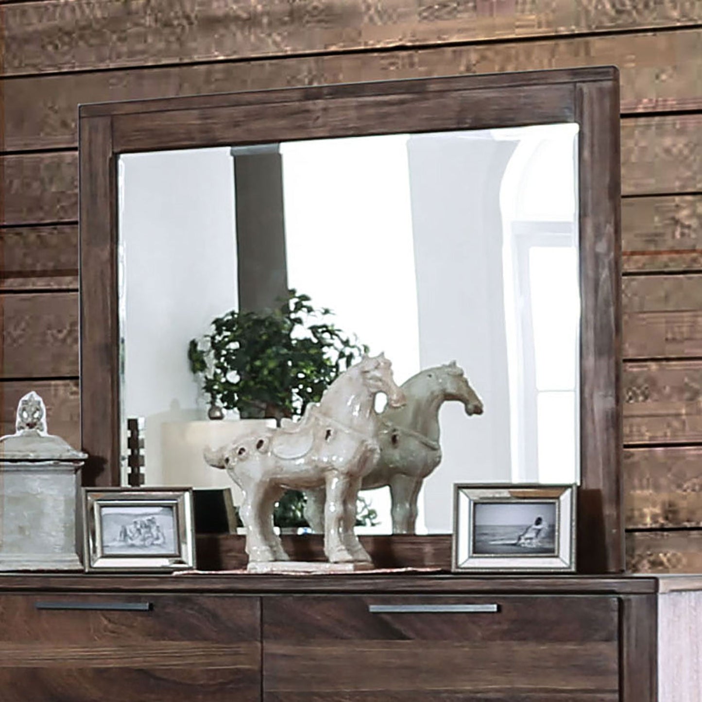 Hankinson Rustic Natural Tone Mirror FOA East