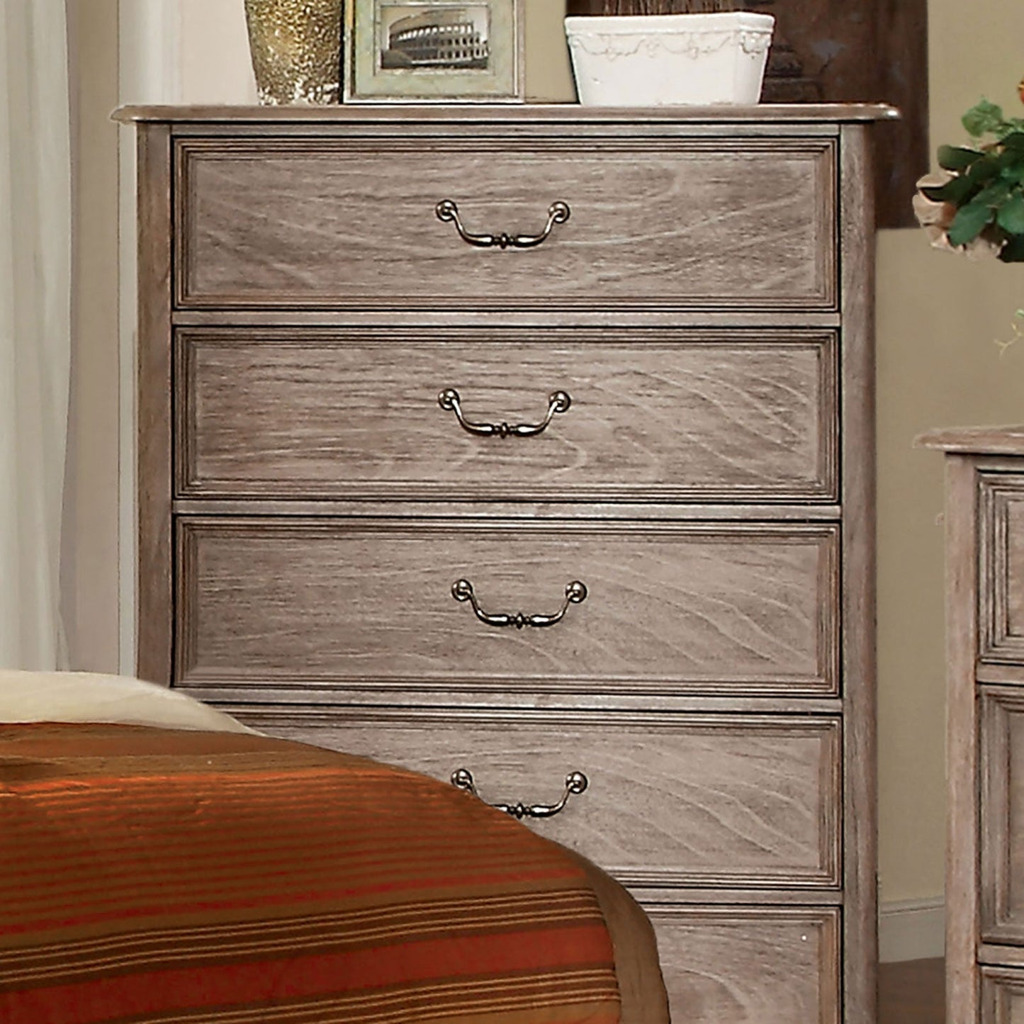 BELGRADE I Rustic Natural Tone Chest FOA East