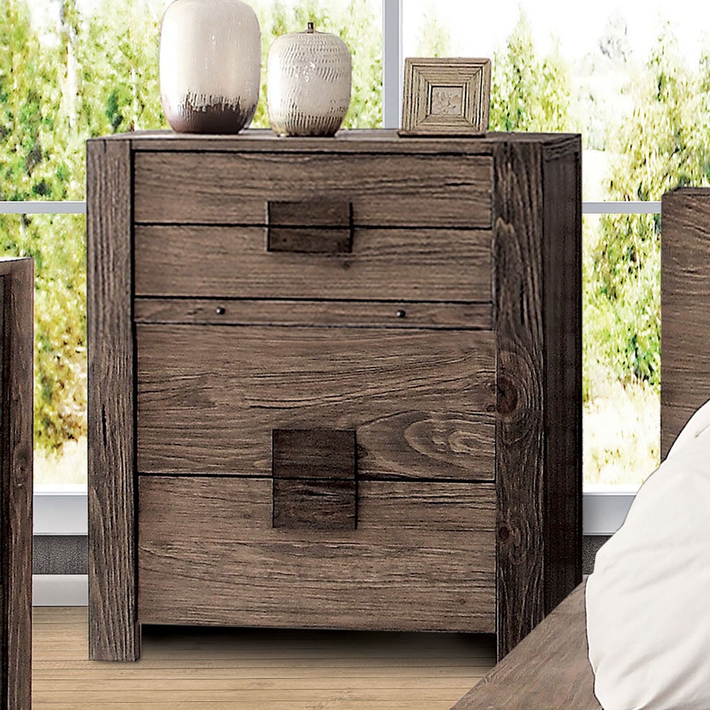 AVEIRO Rustic Natural Tone Chest FOA East