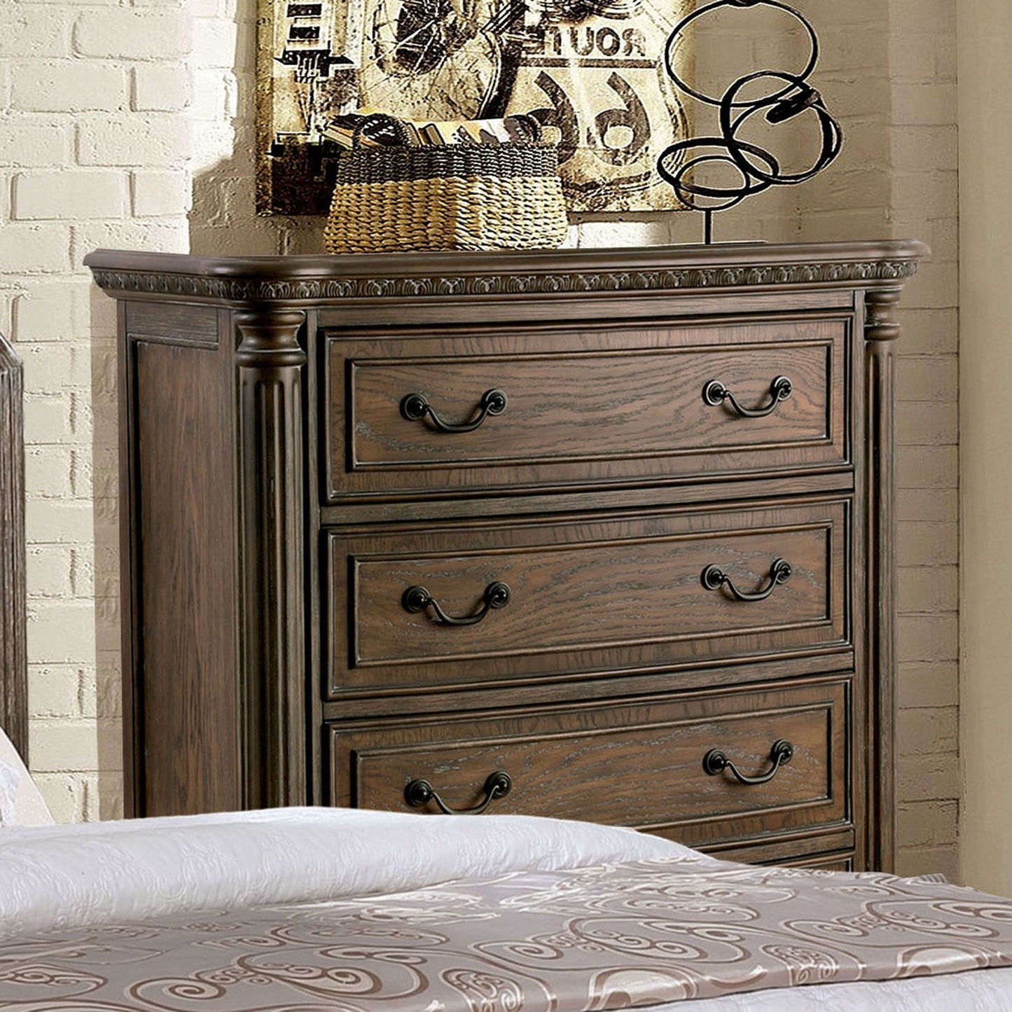 Persephone Rustic Natural Tone Chest FOA East