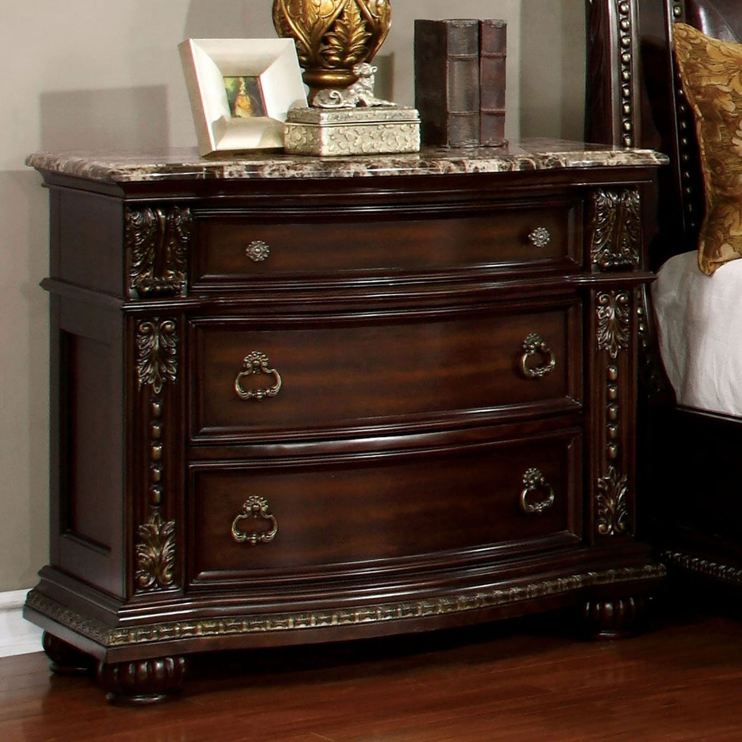 Fromberg Brown Cherry Night Stand FOA East