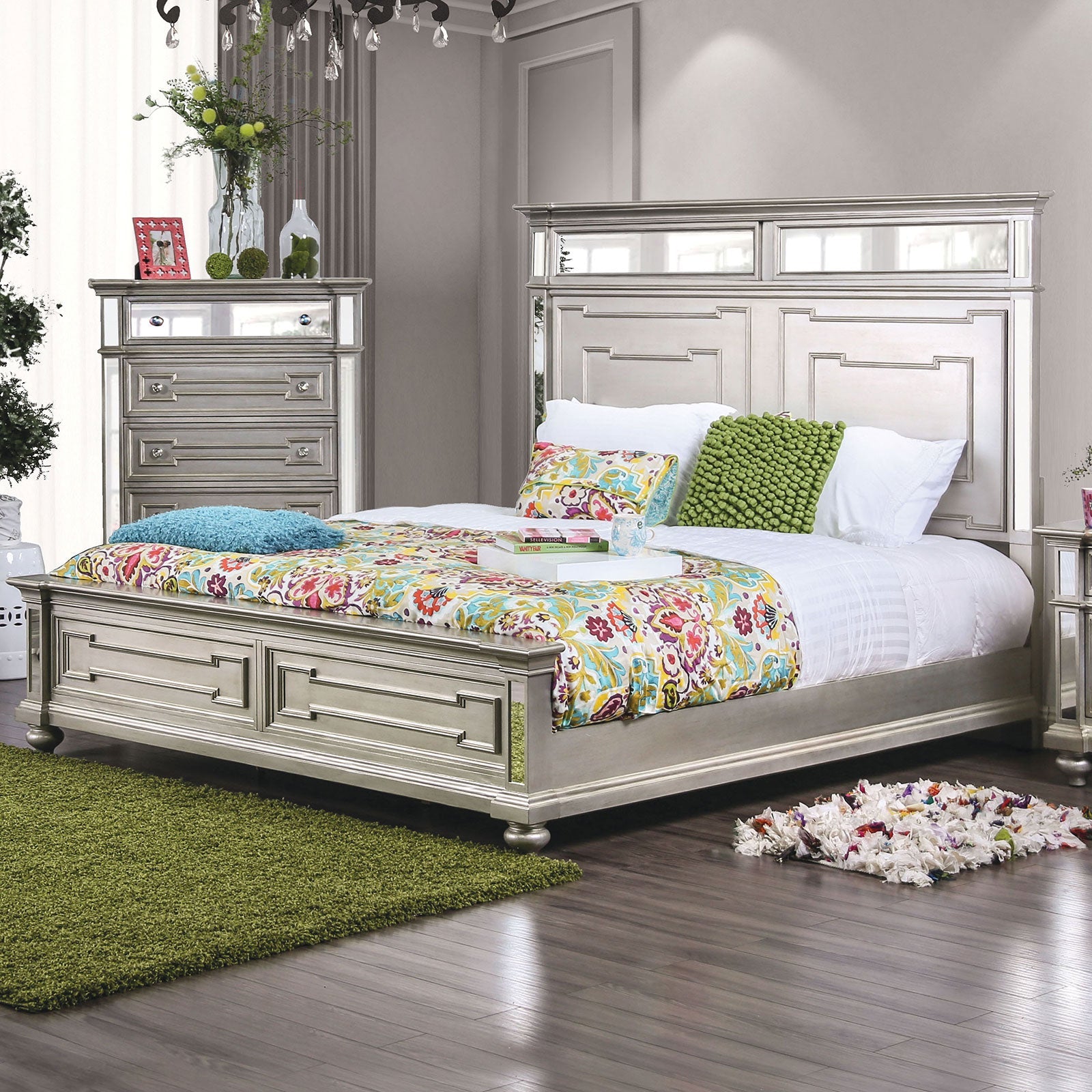 Salamanca Silver E.King Bed FOA East