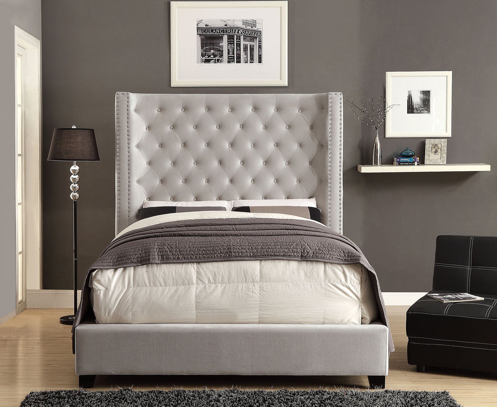 Mirabelle Ivory E.King Bed FOA East