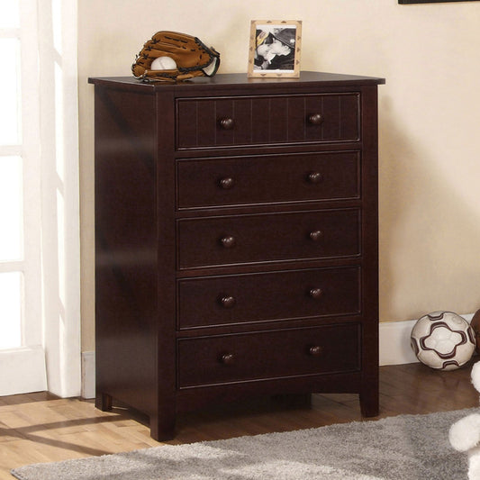 Corry Dark Walnut Chest FOA East