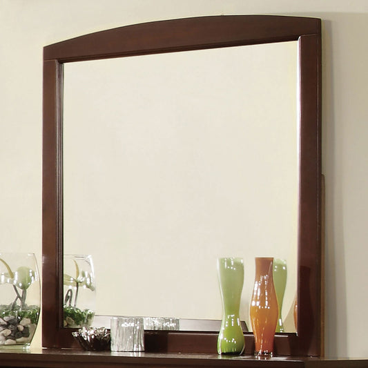 Corry Dark Walnut Mirror FOA East