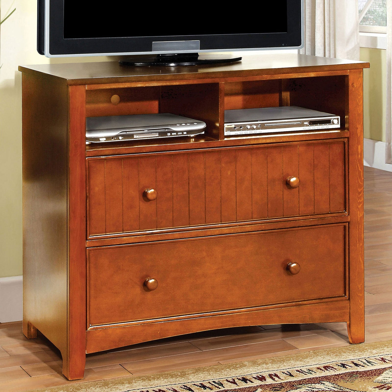 Omnus Oak Media Chest FOA East