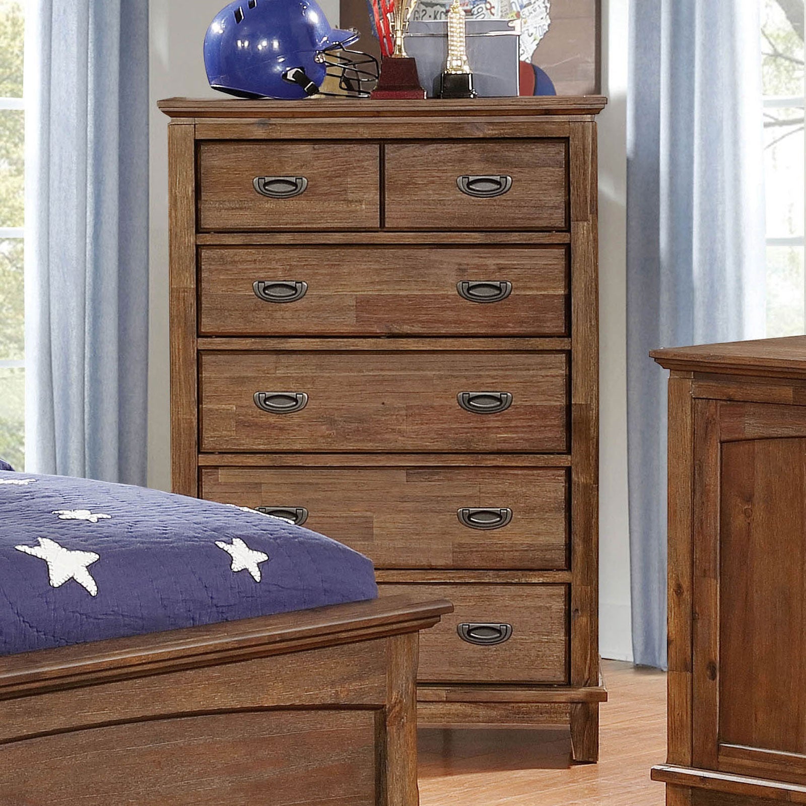 Colin Dark Oak Chest FOA East