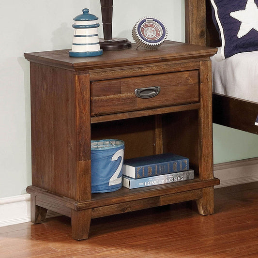 Colin Dark Oak Night Stand FOA East