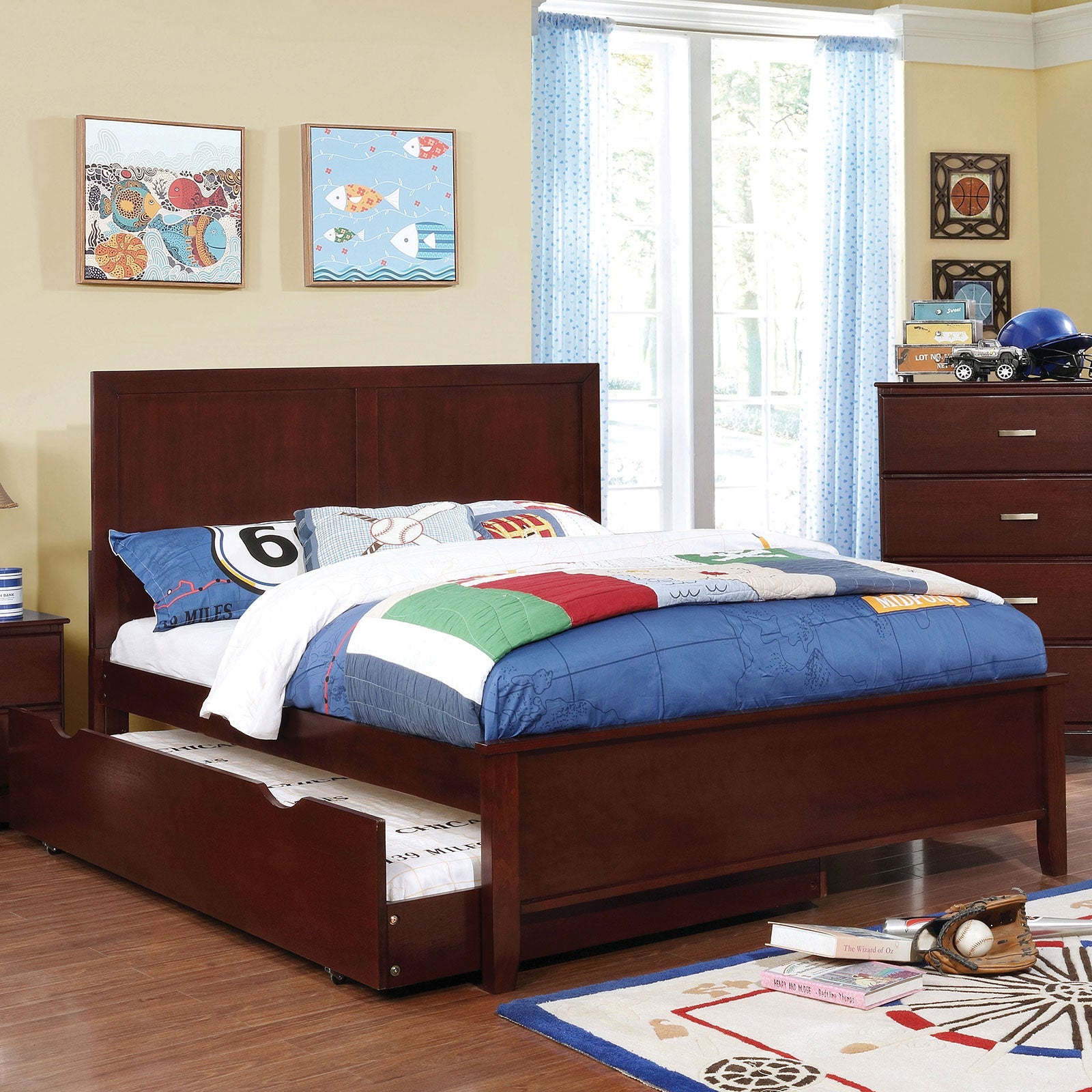 Prismo Cherry Full Bed FOA East