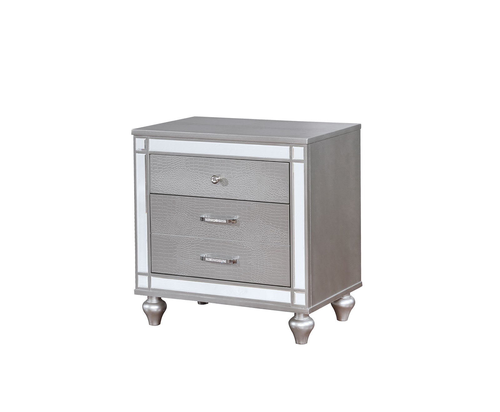 Brachium Silver Night Stand FOA East