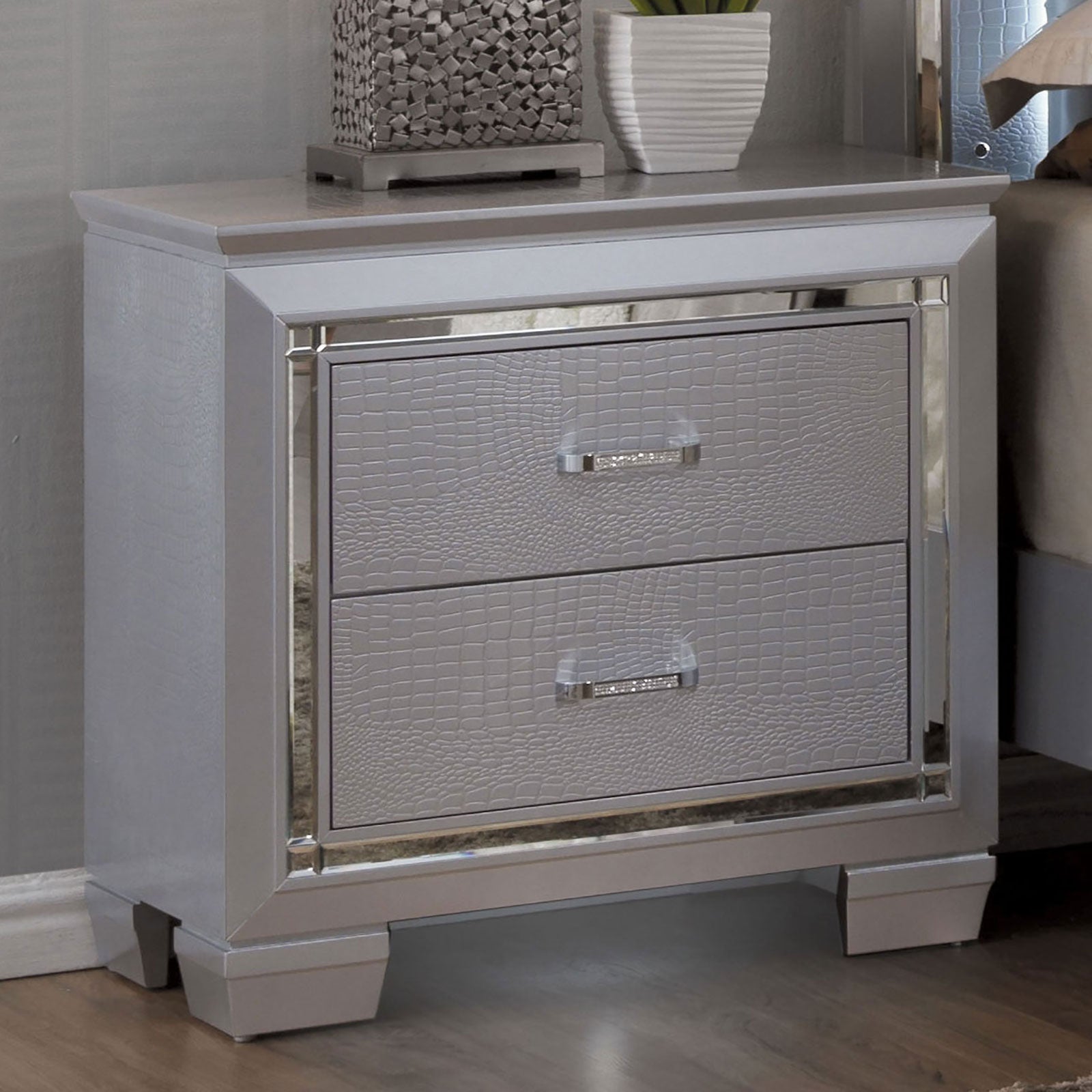 BELLANOVA Silver Night Stand FOA East