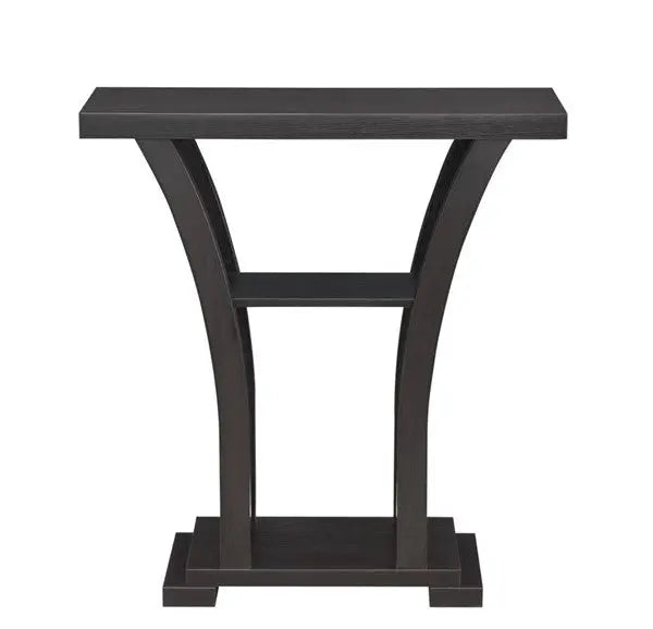 Draper Brown Console Table Crown Mark