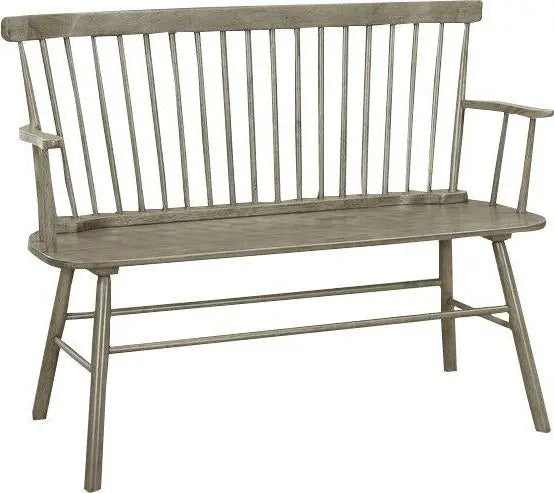 Jerimiah Spindleback Gray Bench Crown Mark